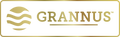 Gold Grannus logo displayed on a white background, representing the brand’s identity and premium pool heating and cleaning products.